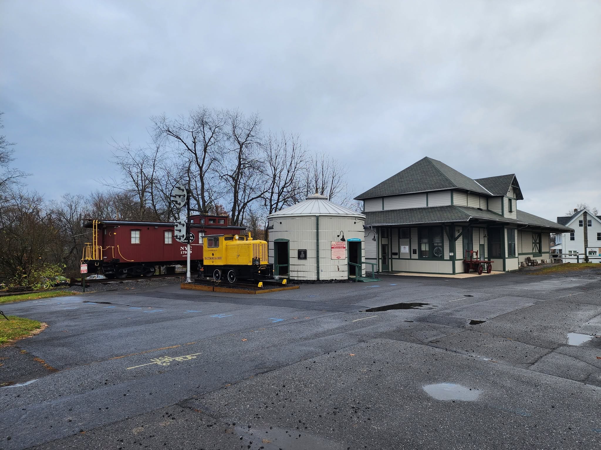 Home of the Clinton Central Model Railroad