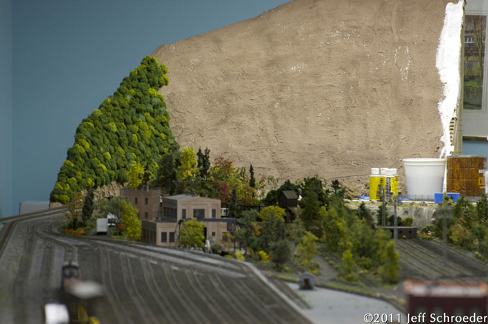 The mountain taking shape The mountain taking shape